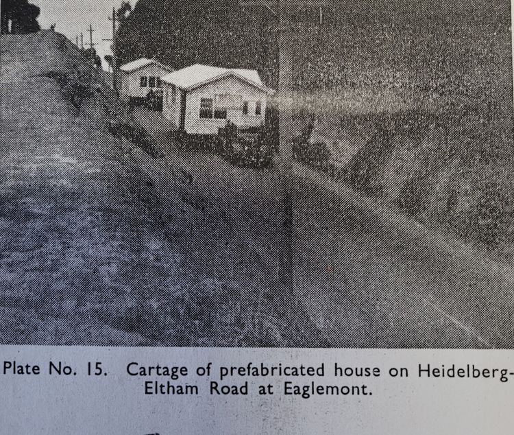 The Cutting, Lower Heidelberg Road circa 1929